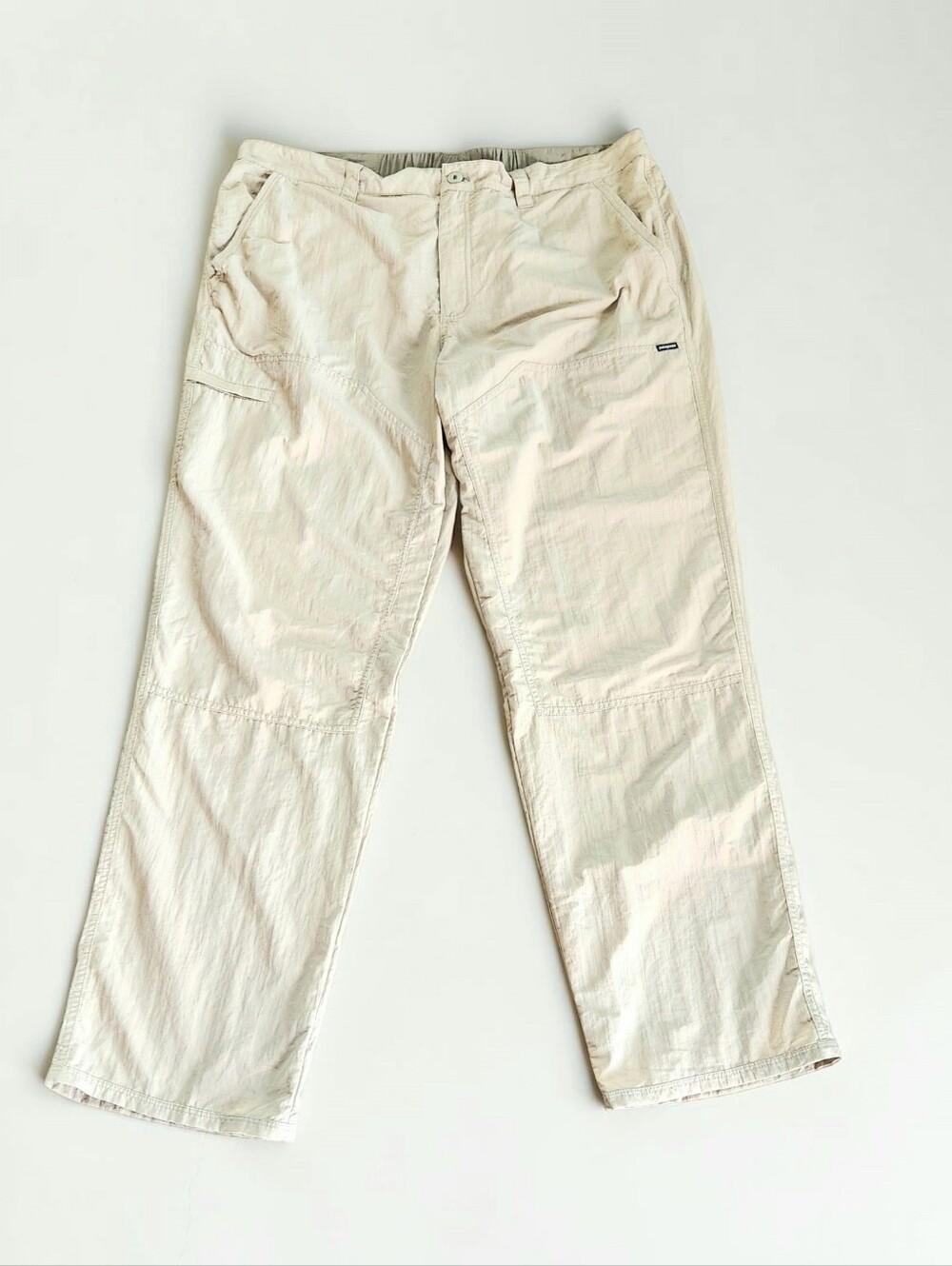 Patagonia Sandy Cay Stone Beige Fishing Pant Mens XXL Nylon Performance 820905